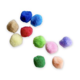 pompones para coronas