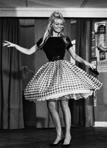 Brigitte Bardot vichy cuadrillé