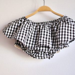 Falda con cubrepañal braguita