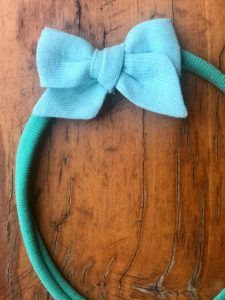 diadema verde turquesa
