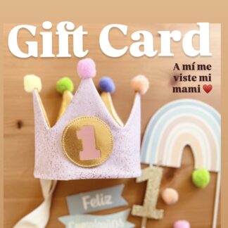 GIFT CARD (regala la libertad de escoger el mejor cumpleaños)