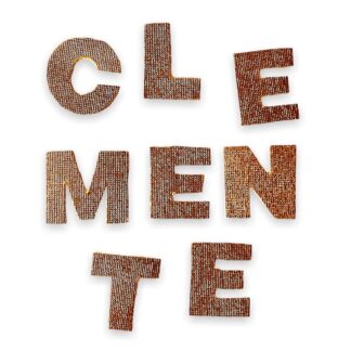 NOMBRE: Personaliza su corona (LETRA IMPRENTA en dorado glitter) (solo letras!!!)